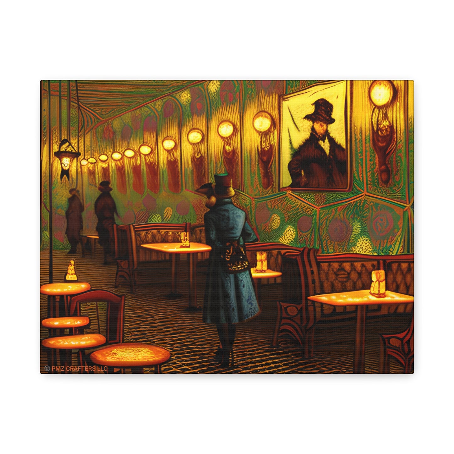 Canvas Gallery Wraps - Cafe Table Shadow 0001