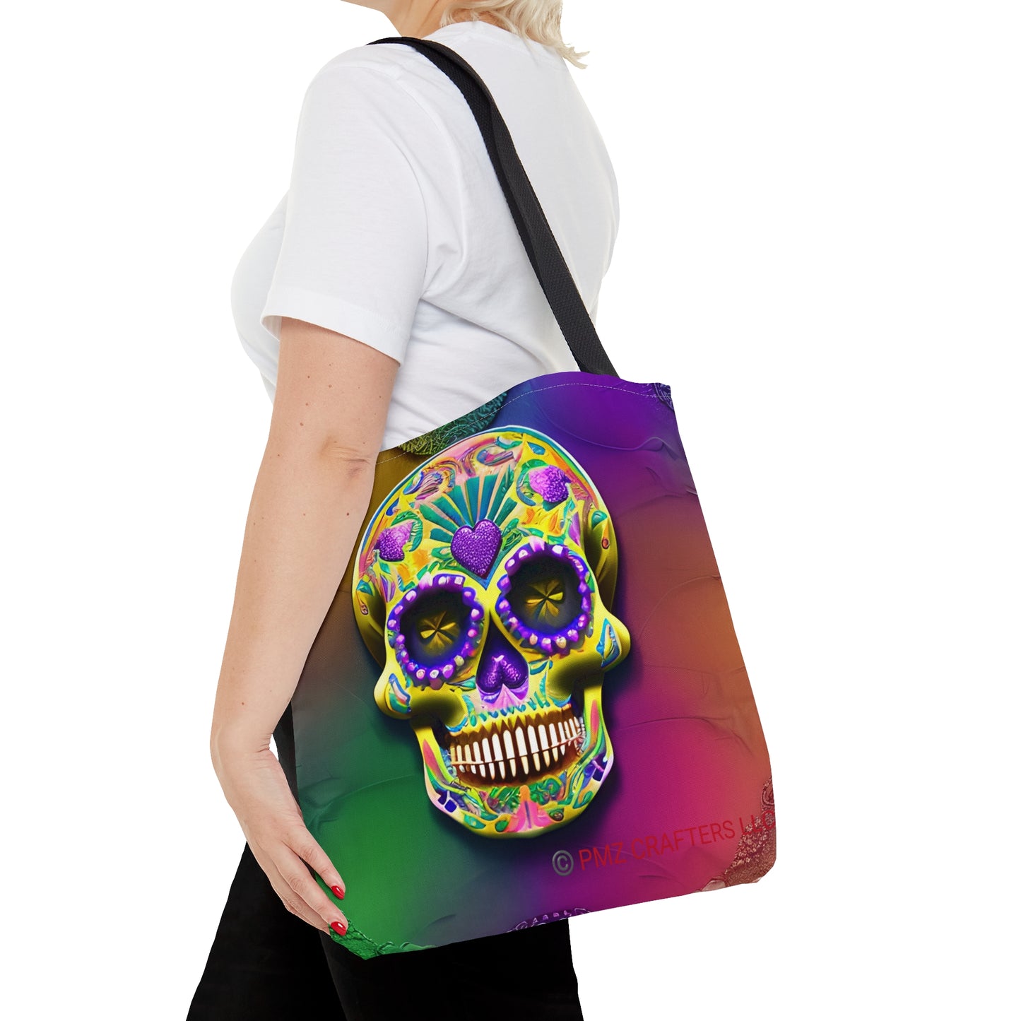 Tote Bag (AOP) - Sugar Skull 0002