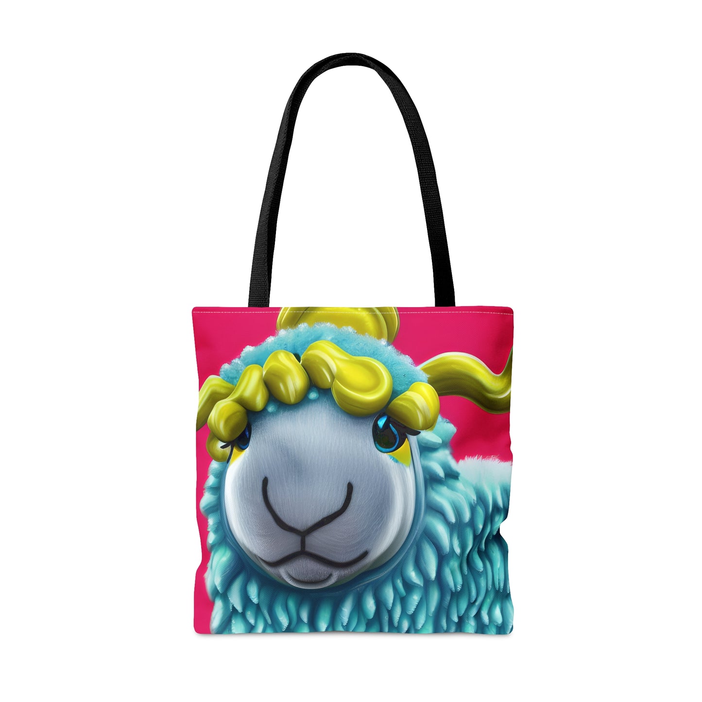 Tote Bag (AOP) - The Blue Sheep 0001