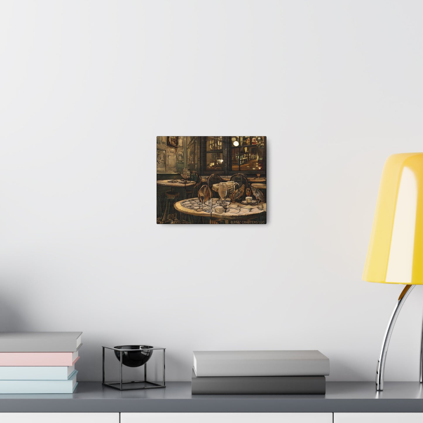 Canvas Gallery Wraps - Cafe Table Brown 0002