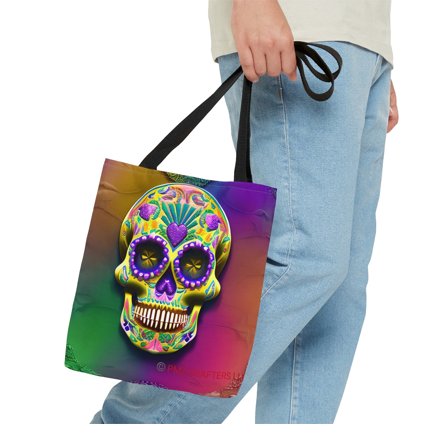 Tote Bag (AOP) - Sugar Skull 0002