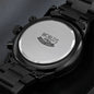 Engraved Design Black Chronograph Watch - World's Best Dad 0001