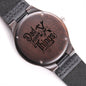 Engraved Wooden Watch - Dad Fixer of Things 0001