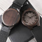 Engraved Wooden Watch 0001