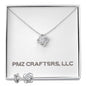 Love Knot set with beautiful Necklace and Earrings