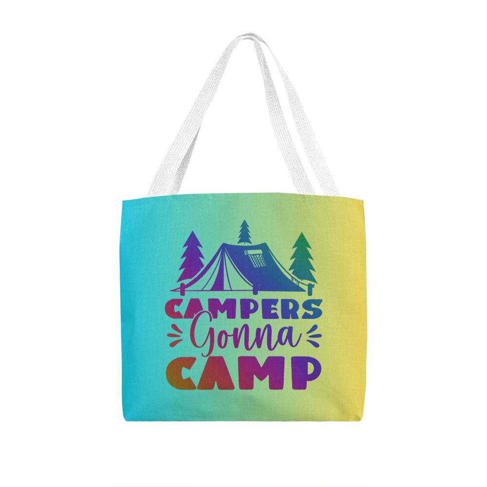 Tote - Campers Gonna Camp