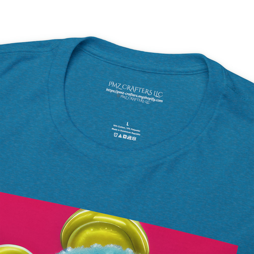 Unisex Heavy Cotton Tee - Blue Sheep 0001