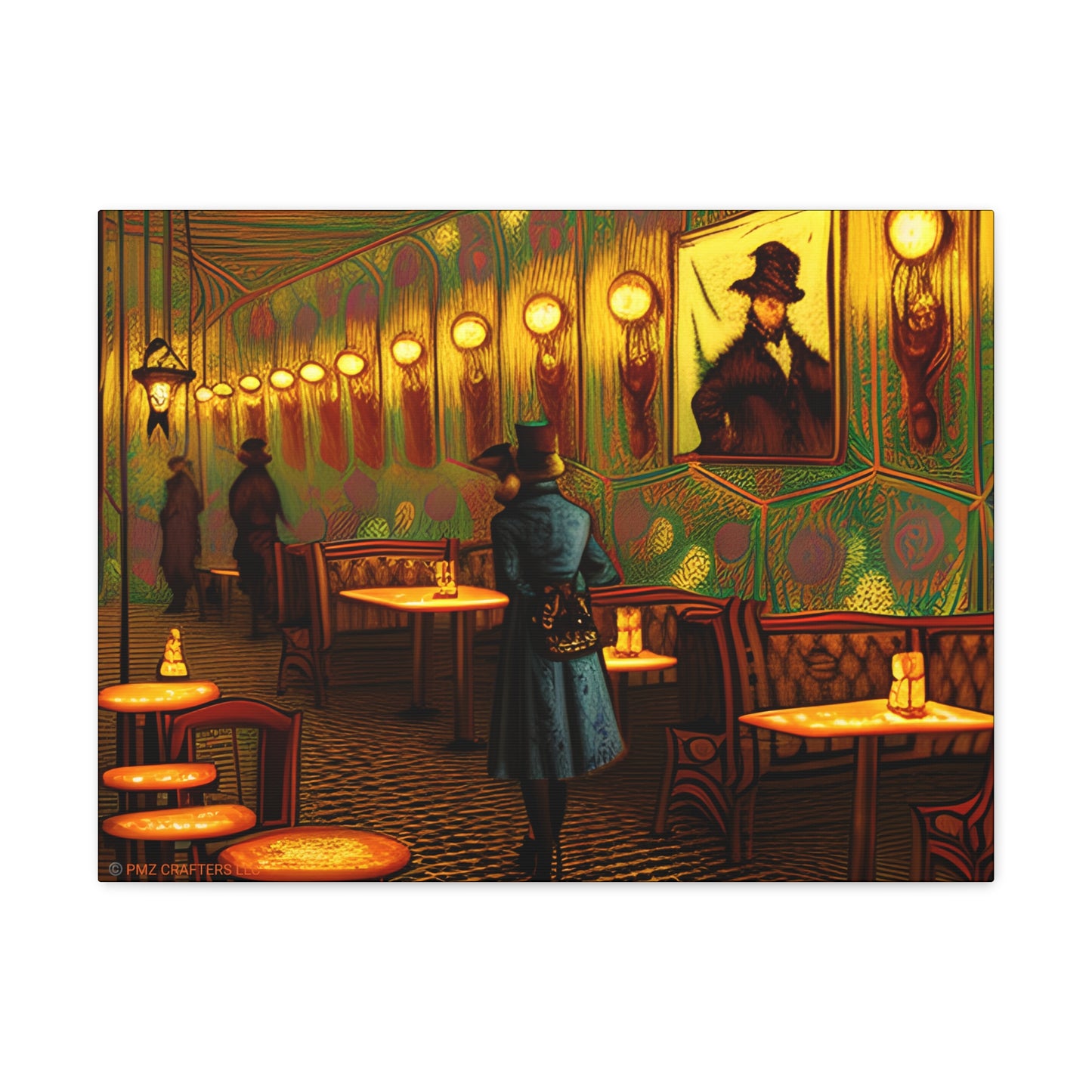 Canvas Gallery Wraps - Cafe Table Shadow 0001