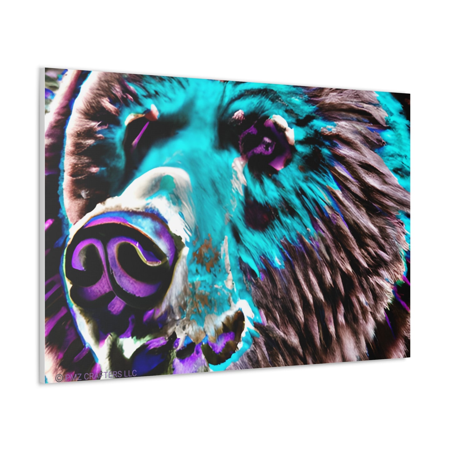 Canvas Gallery Wraps - Grizzle Bear 0001