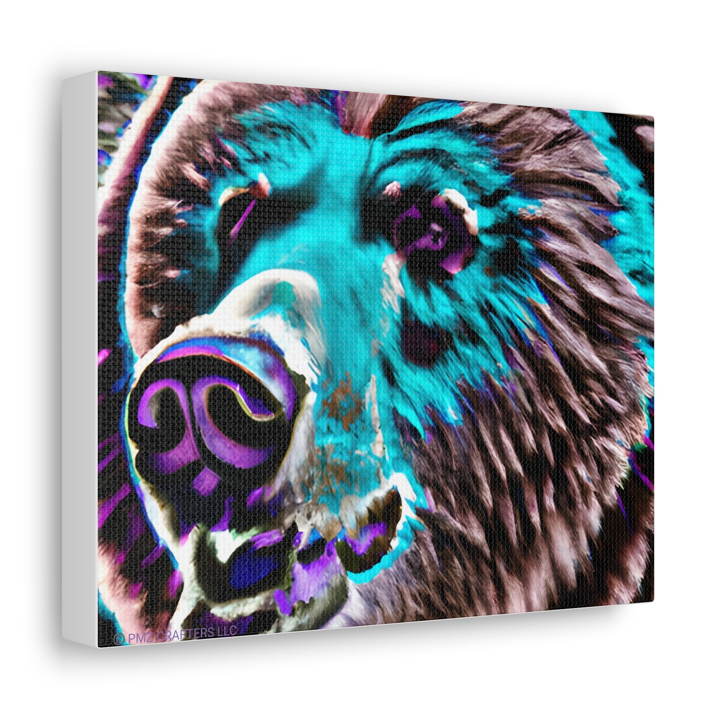 Canvas Gallery Wraps - Grizzle Bear 0001