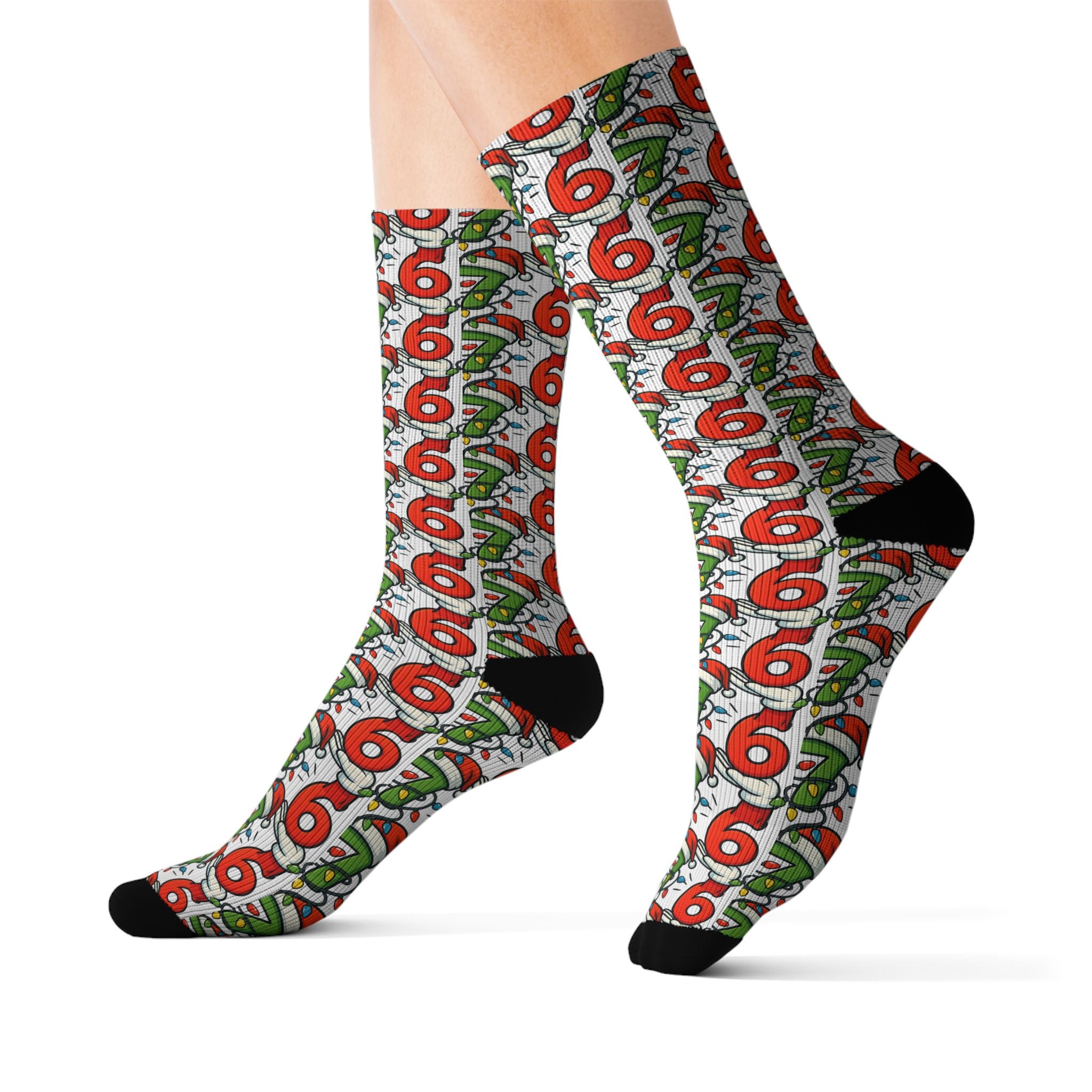 Christmas 67 Sublimation Socks