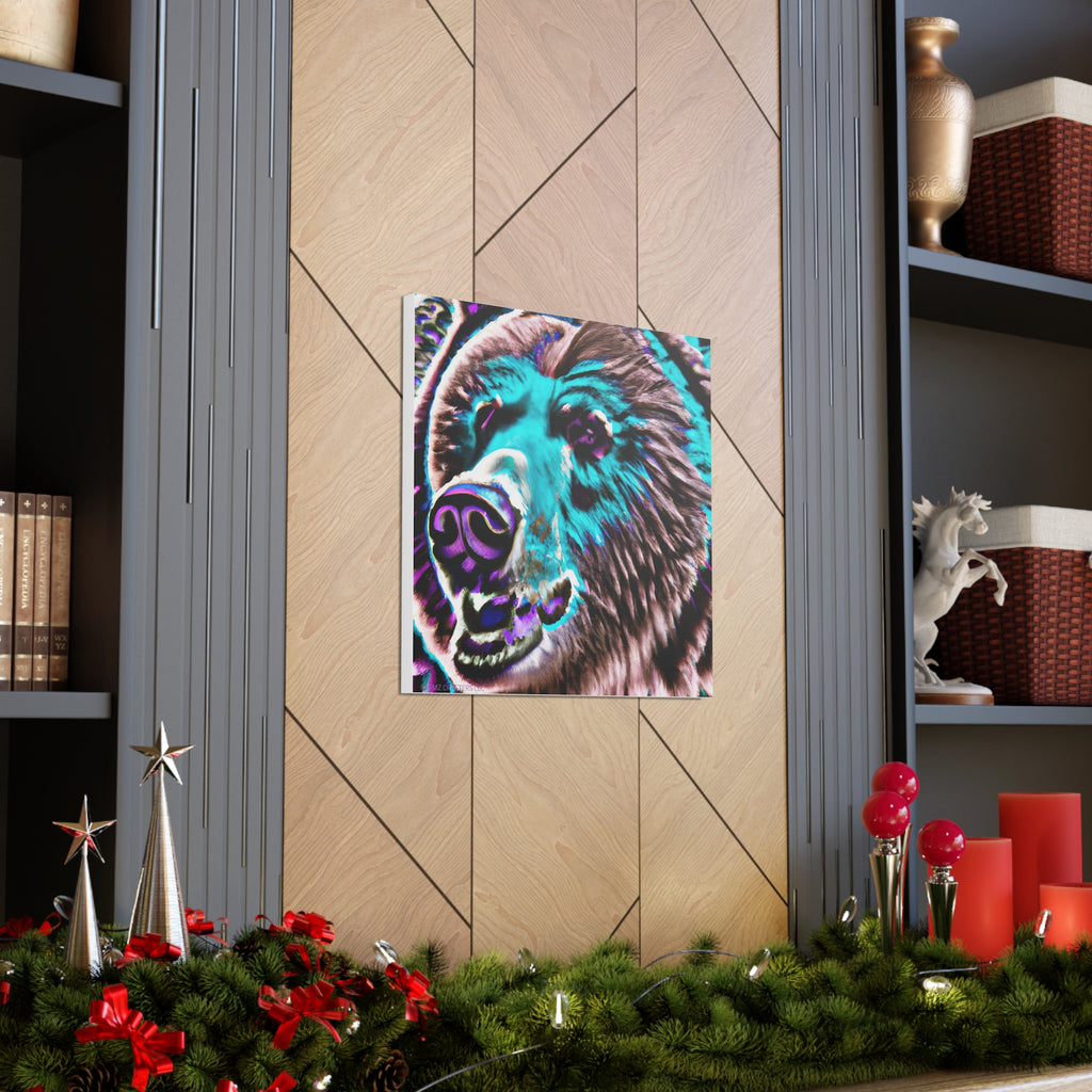 Canvas Gallery Wraps - Grizzle Bear 0001