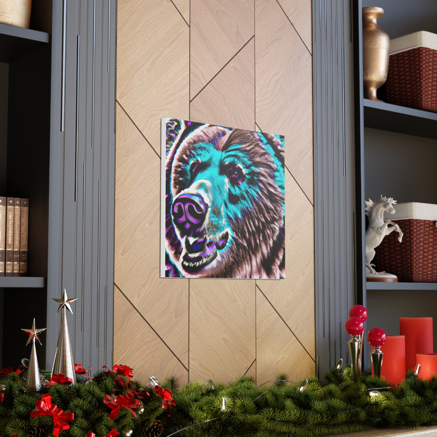 Canvas Gallery Wraps - Grizzle Bear 0001