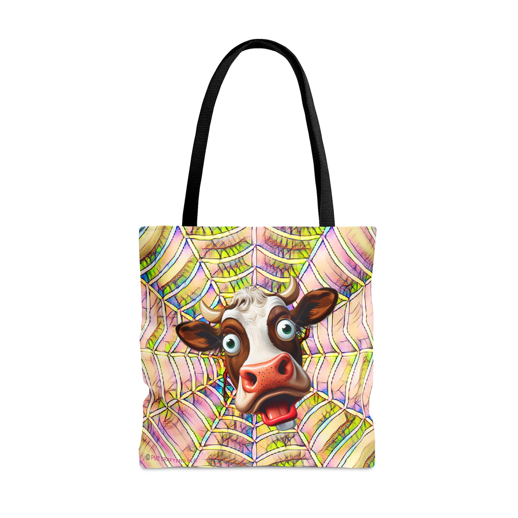 Tote Bag (AOP) - Spider Cow 0001