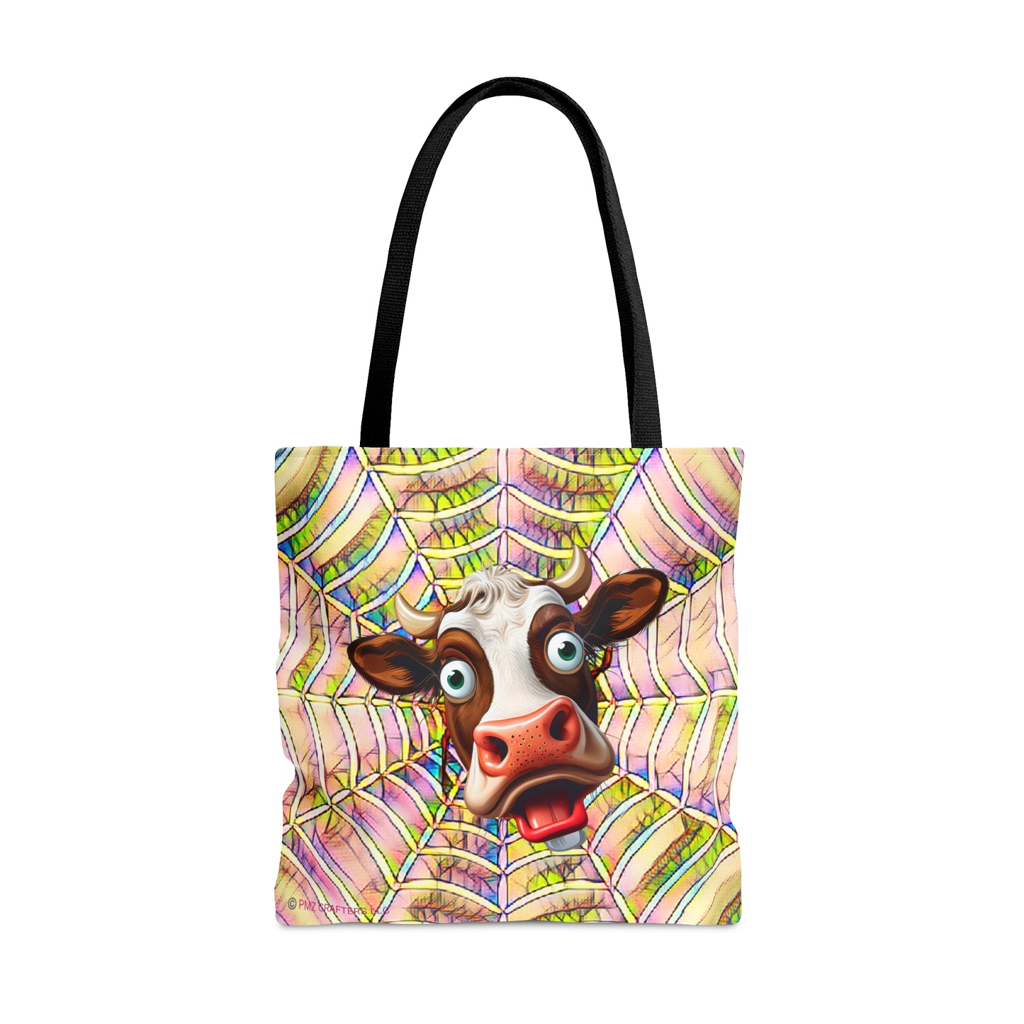 Tote Bag (AOP) - Spider Cow 0001