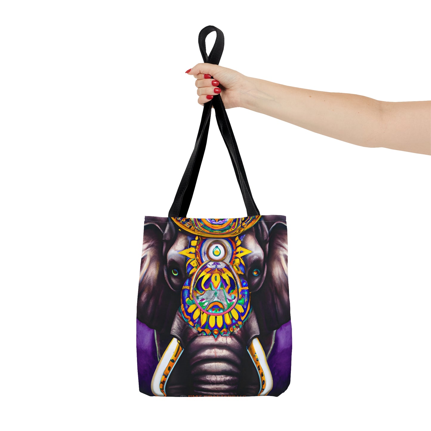 Tote Bag (AOP) - Majestic Elephant 0001