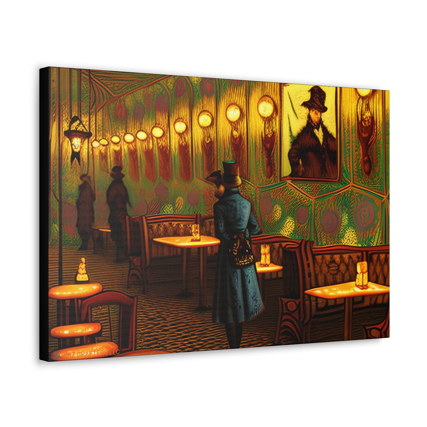 Canvas Gallery Wraps - Cafe Table Shadow 0001