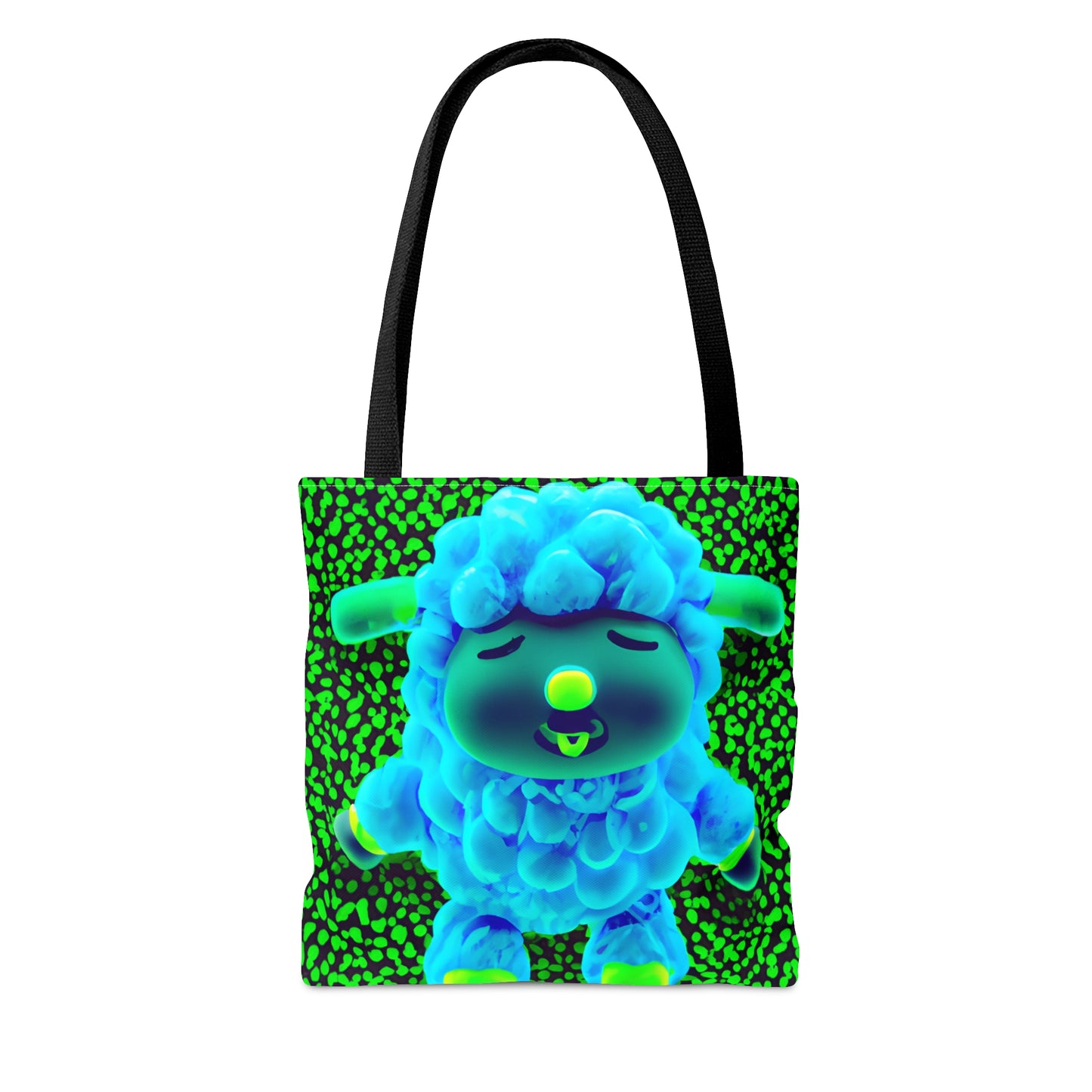Tote Bag (AOP) - Deep Blue Sheep 0001