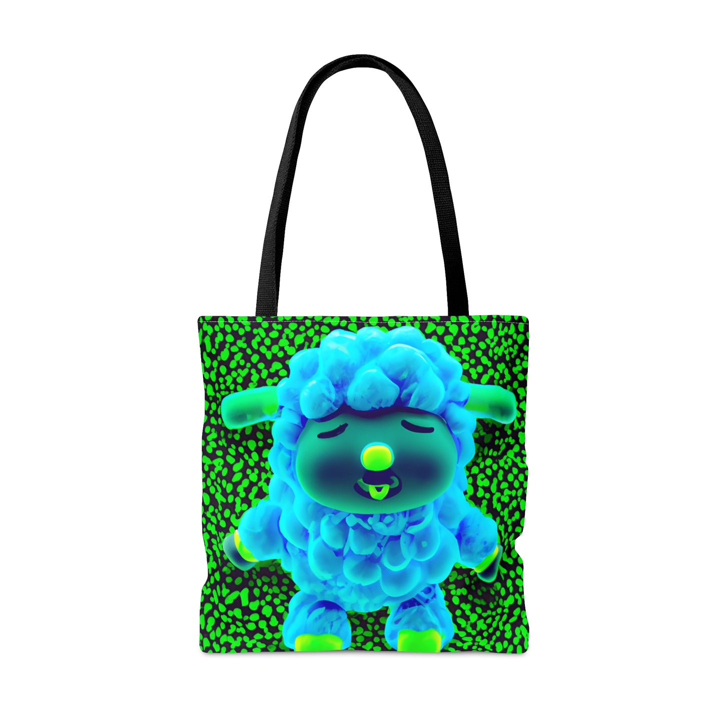 Tote Bag (AOP) - Deep Blue Sheep 0001