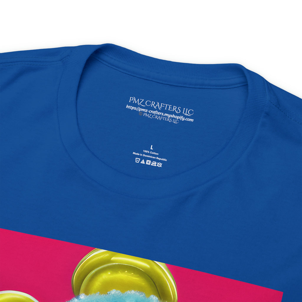 Unisex Heavy Cotton Tee - Blue Sheep 0001