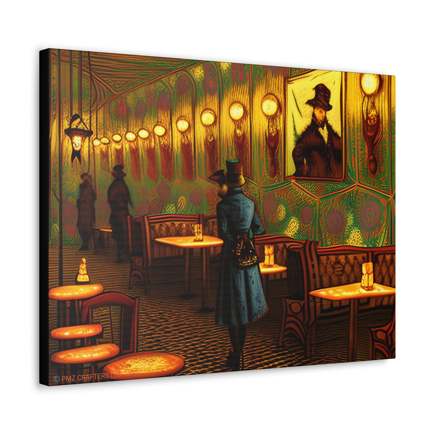 Canvas Gallery Wraps - Cafe Table Shadow 0001