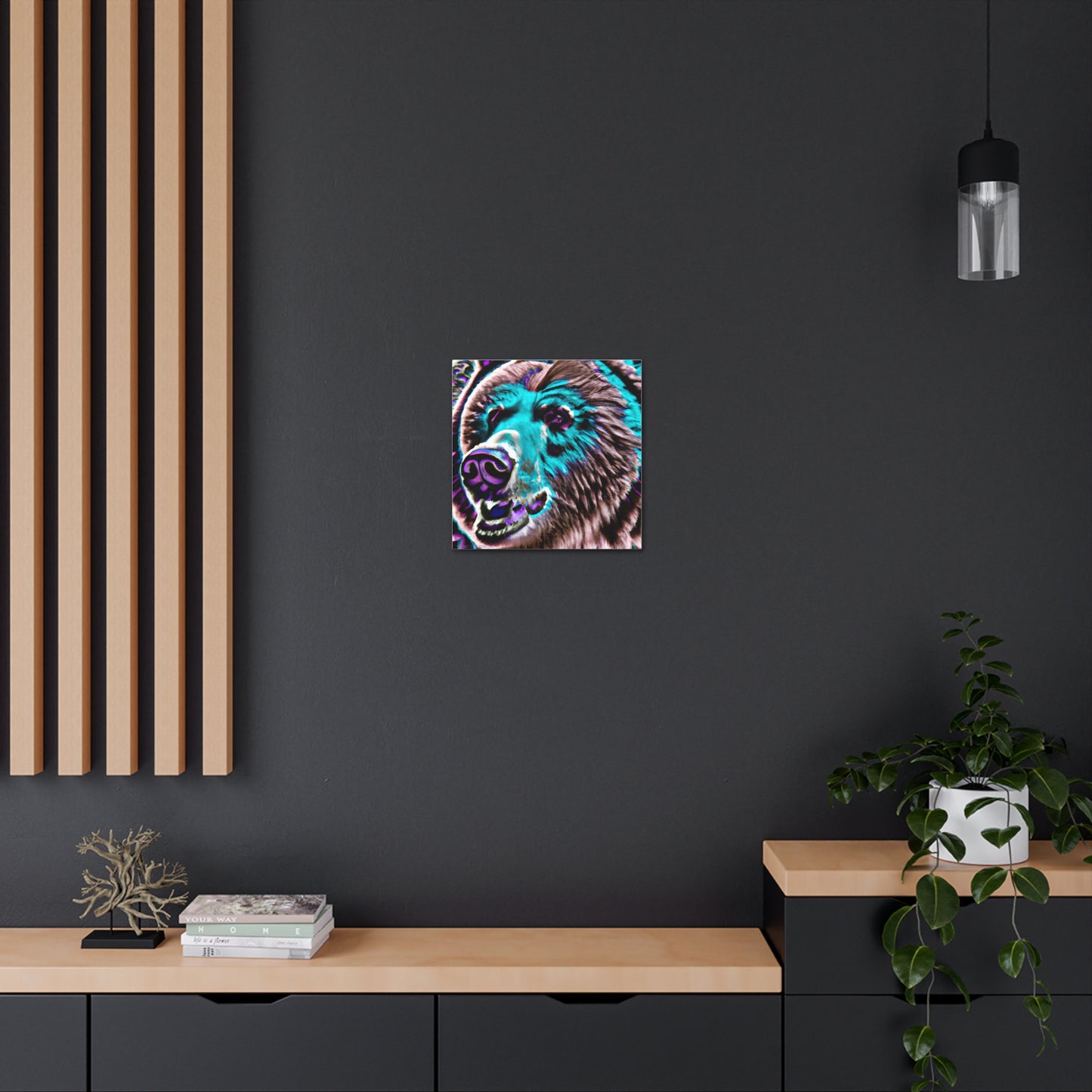 Canvas Gallery Wraps - Grizzle Bear 0001