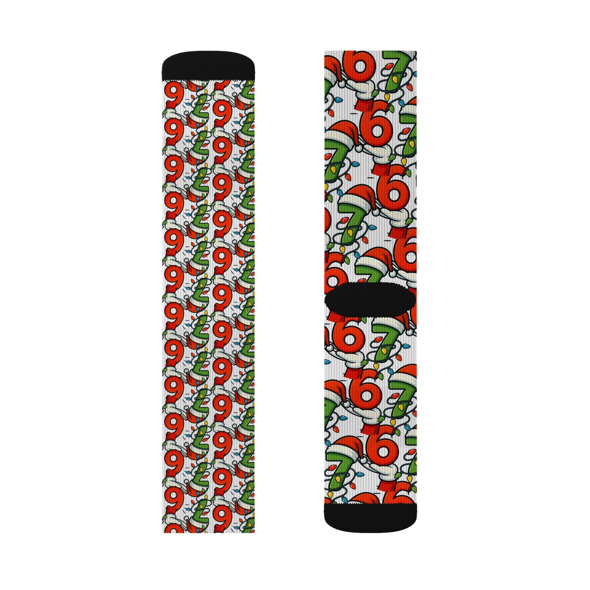 Christmas 67 Sublimation Socks