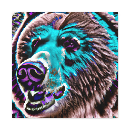 Canvas Gallery Wraps - Grizzle Bear 0001