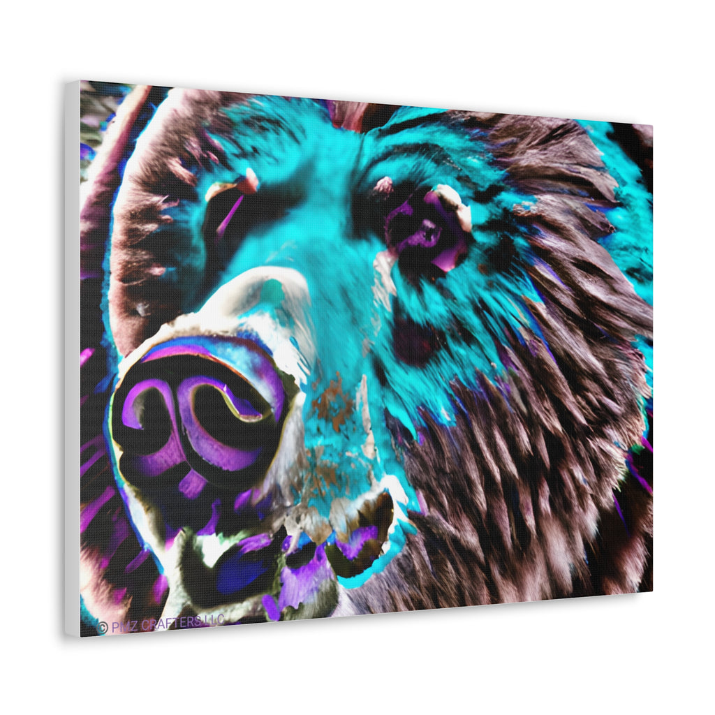 Canvas Gallery Wraps - Grizzle Bear 0001