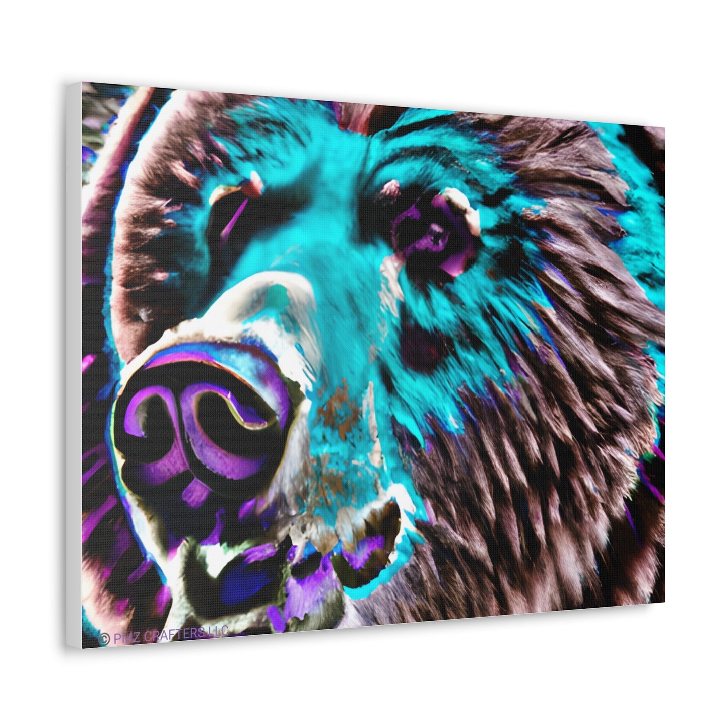 Canvas Gallery Wraps - Grizzle Bear 0001