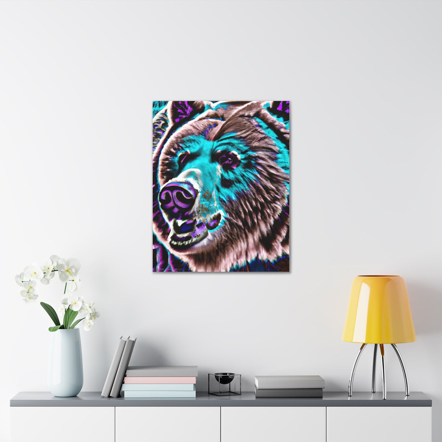 Canvas Gallery Wraps - Grizzle Bear 0001