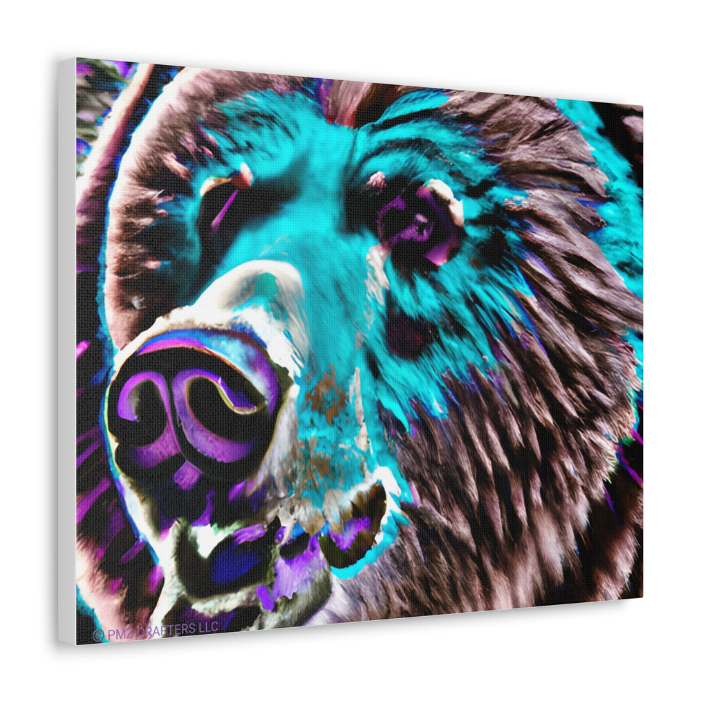 Canvas Gallery Wraps - Grizzle Bear 0001