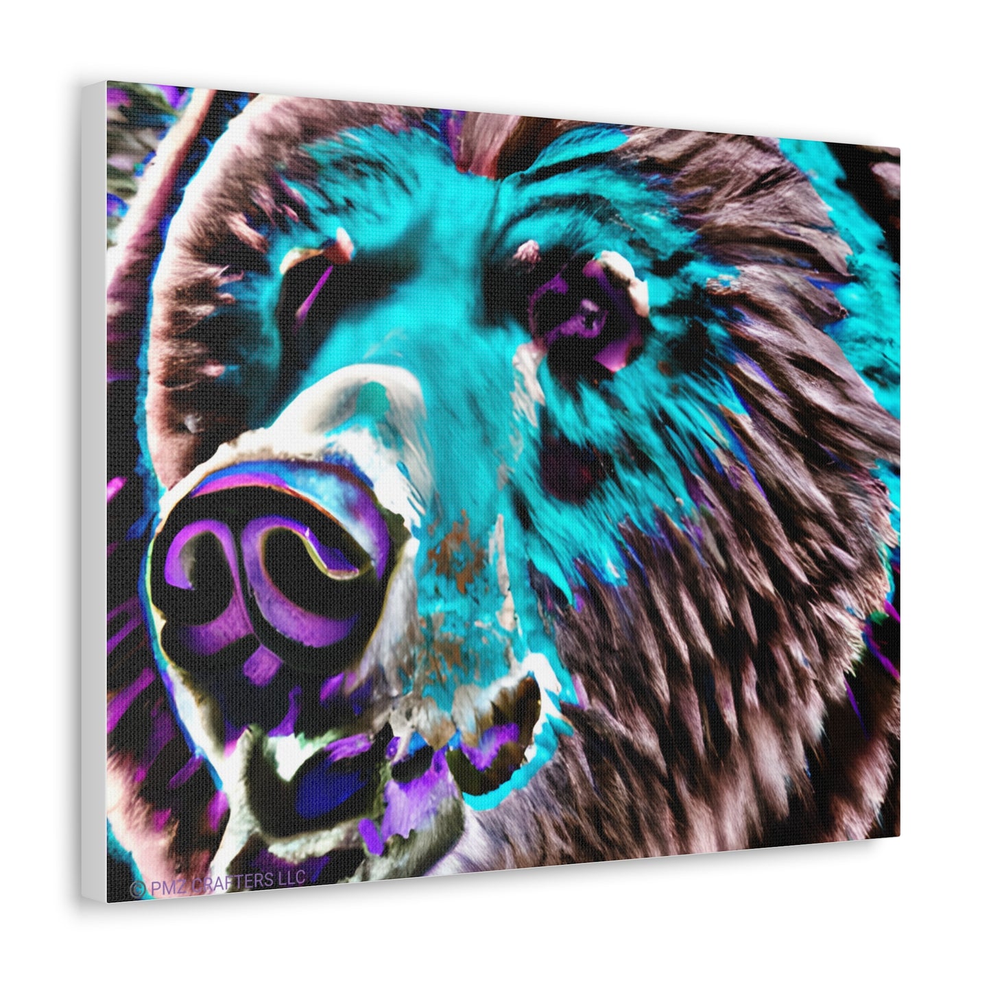Canvas Gallery Wraps - Grizzle Bear 0001