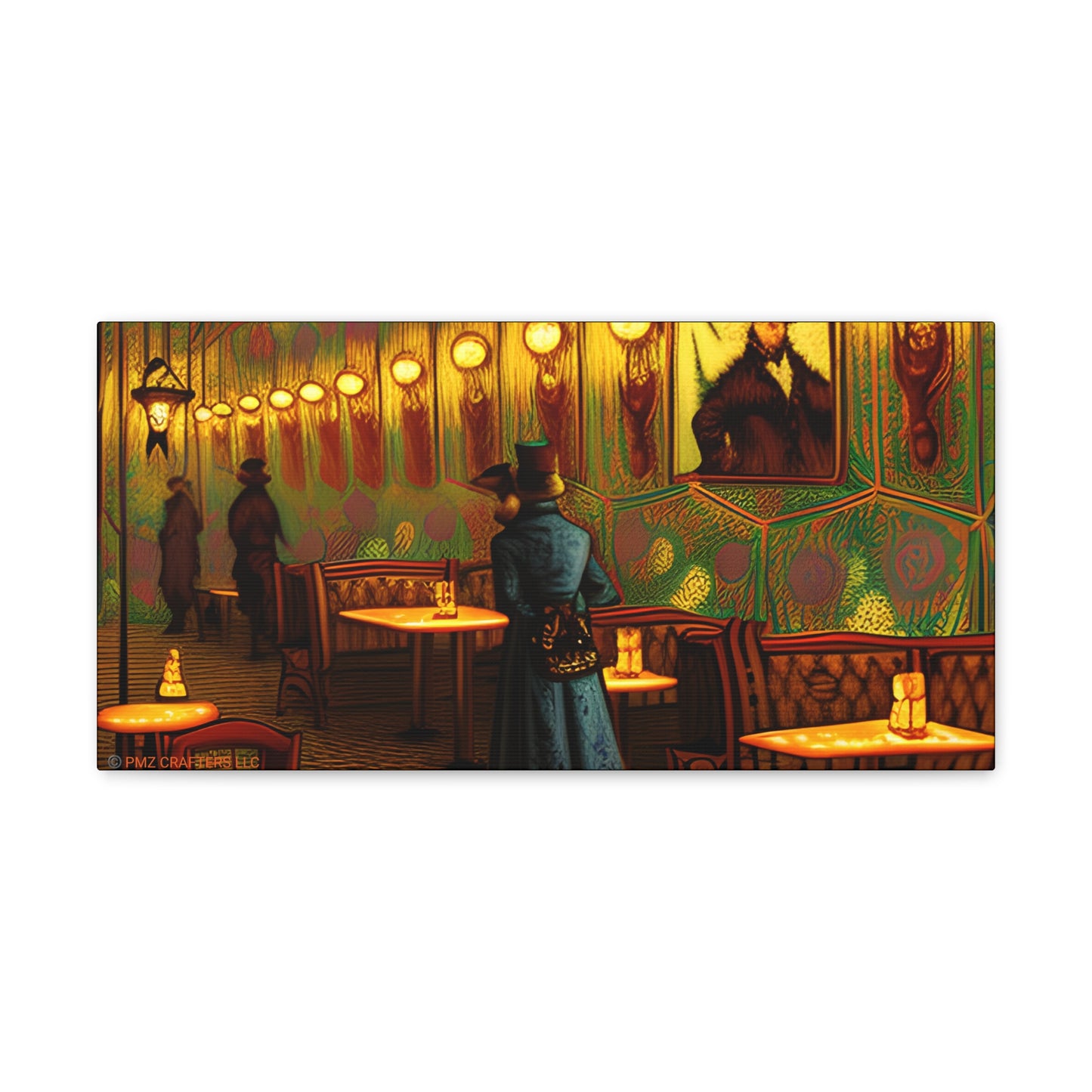 Canvas Gallery Wraps - Cafe Table Shadow 0001