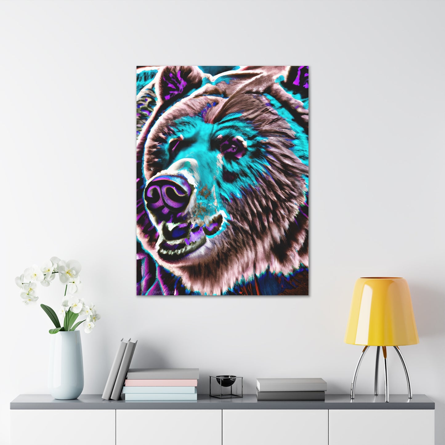 Canvas Gallery Wraps - Grizzle Bear 0001