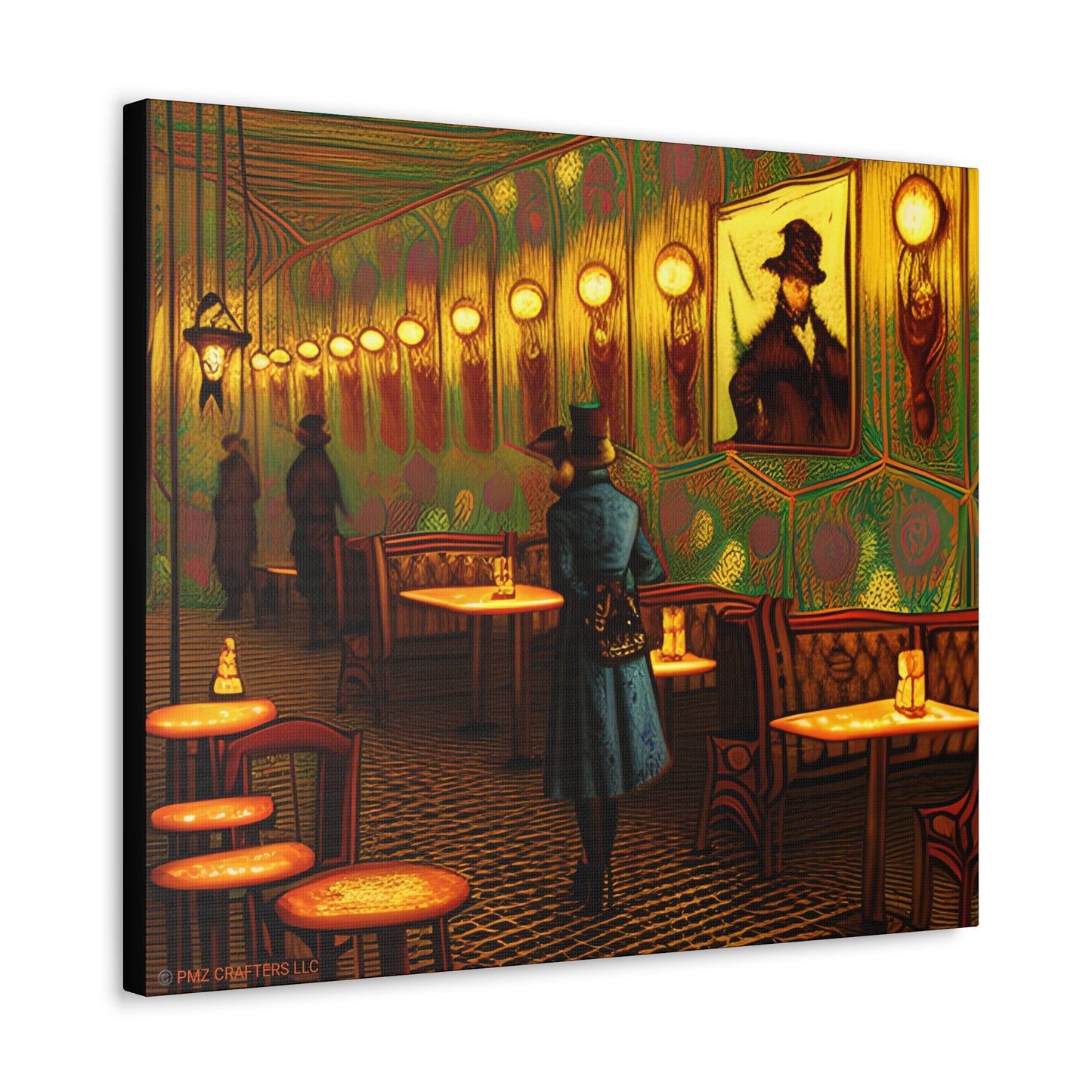Canvas Gallery Wraps - Cafe Table Shadow 0001