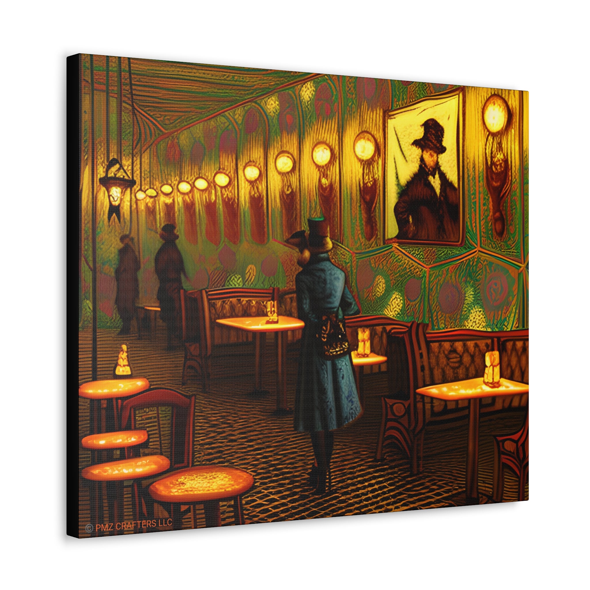 Canvas Gallery Wraps - Cafe Table Shadow 0001