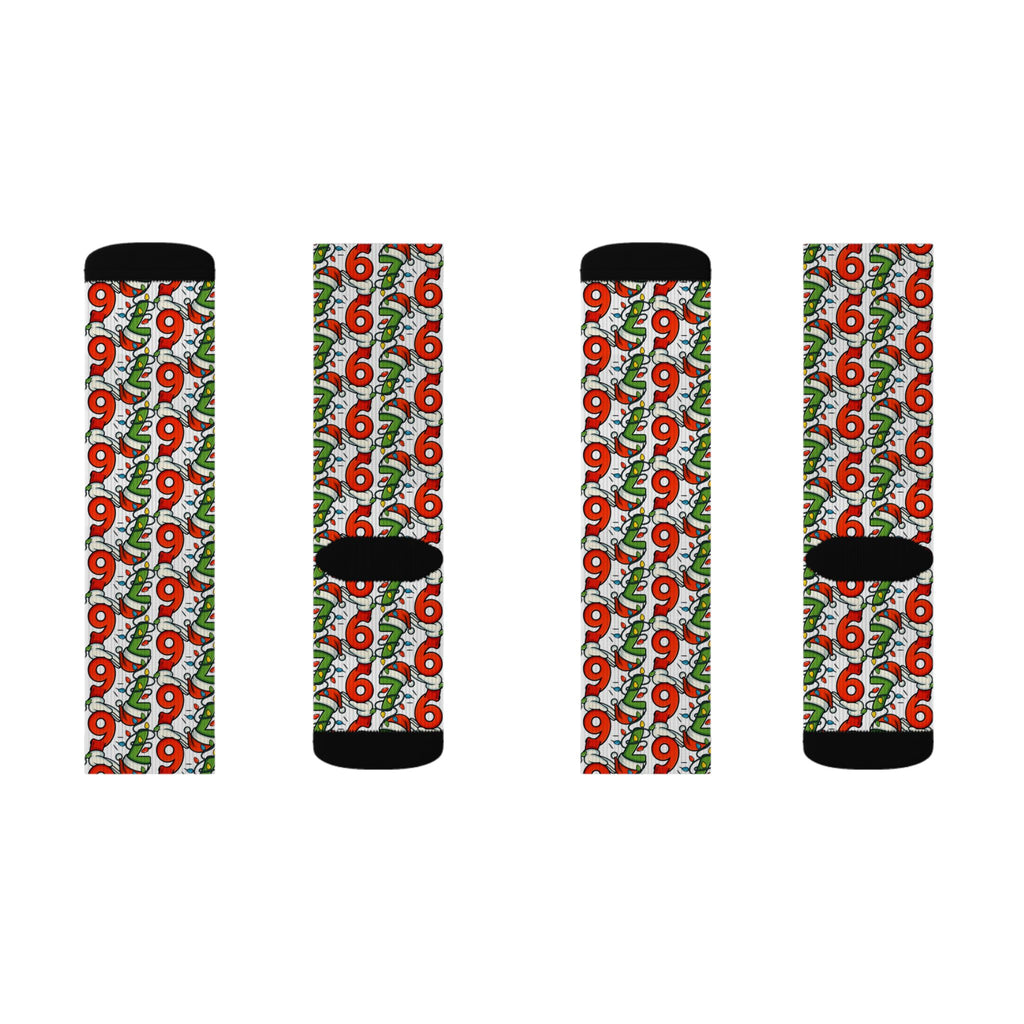 Christmas 67 Sublimation Socks