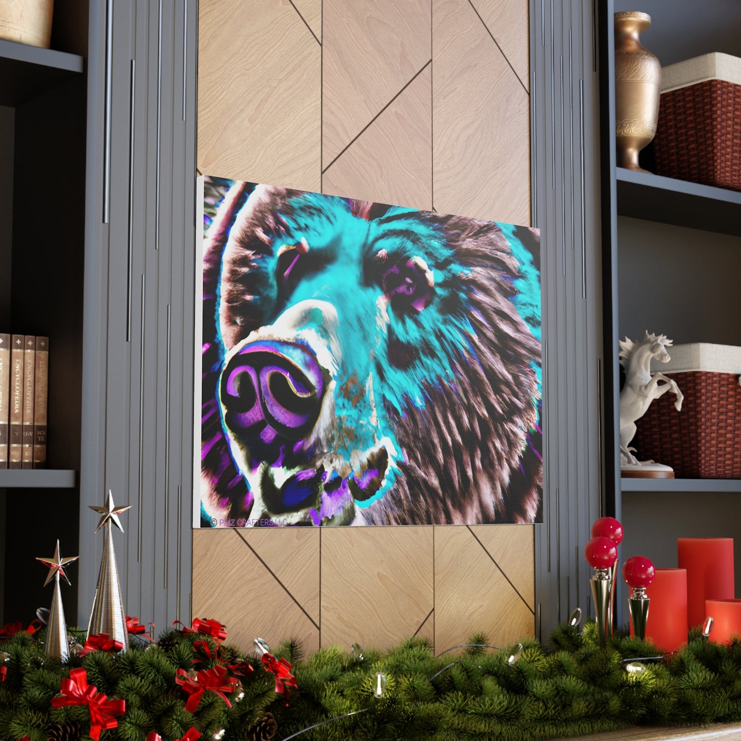 Canvas Gallery Wraps - Grizzle Bear 0001