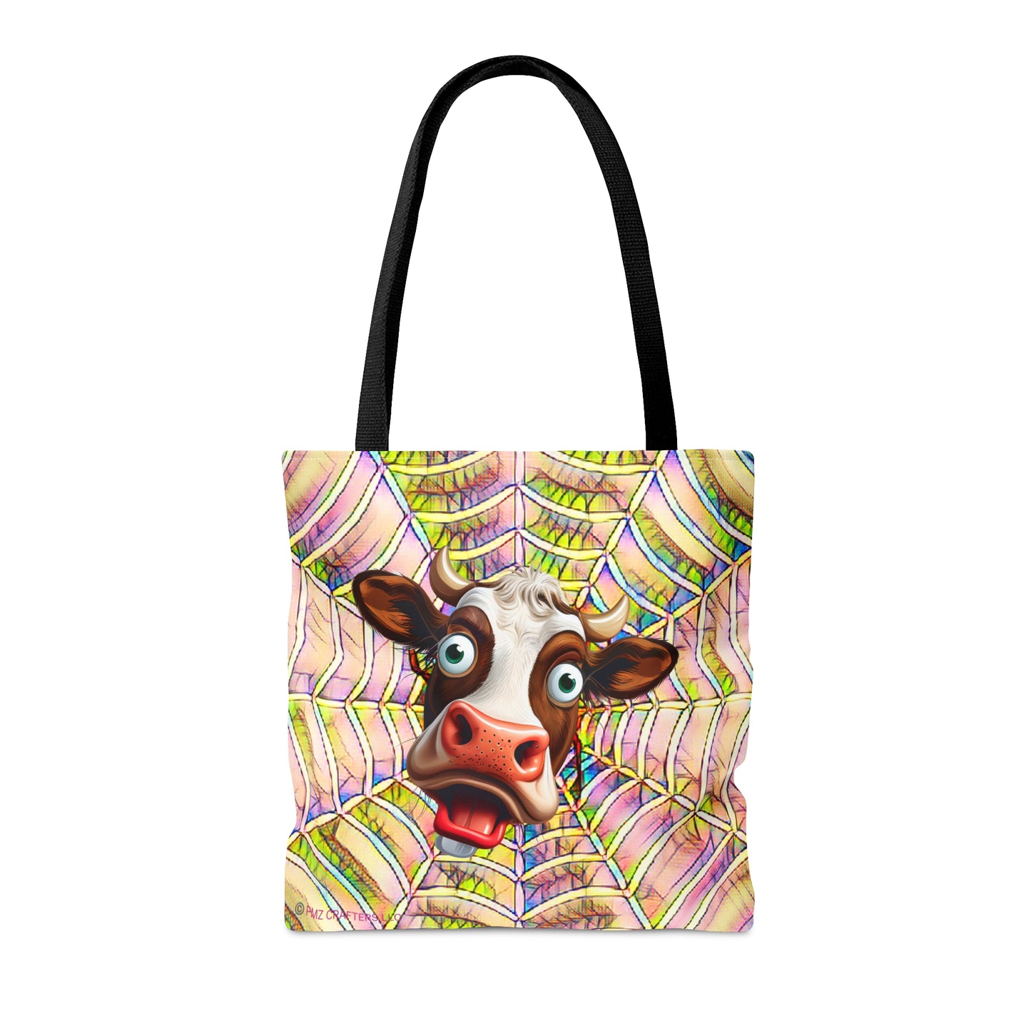 Tote Bag (AOP) - Spider Cow 0001