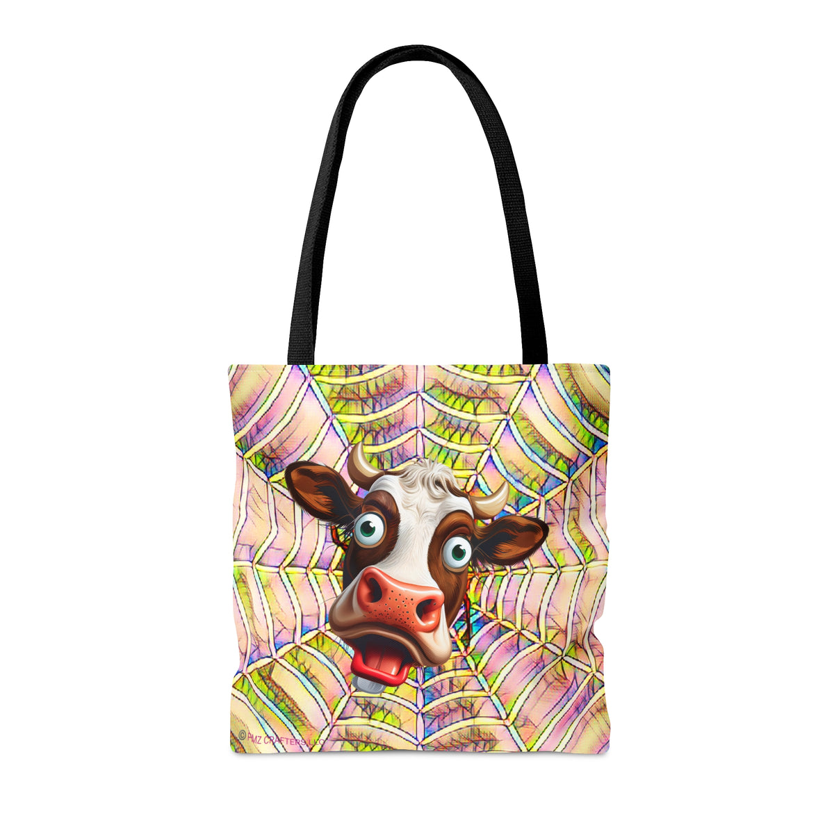 Tote Bag (AOP) - Spider Cow 0001