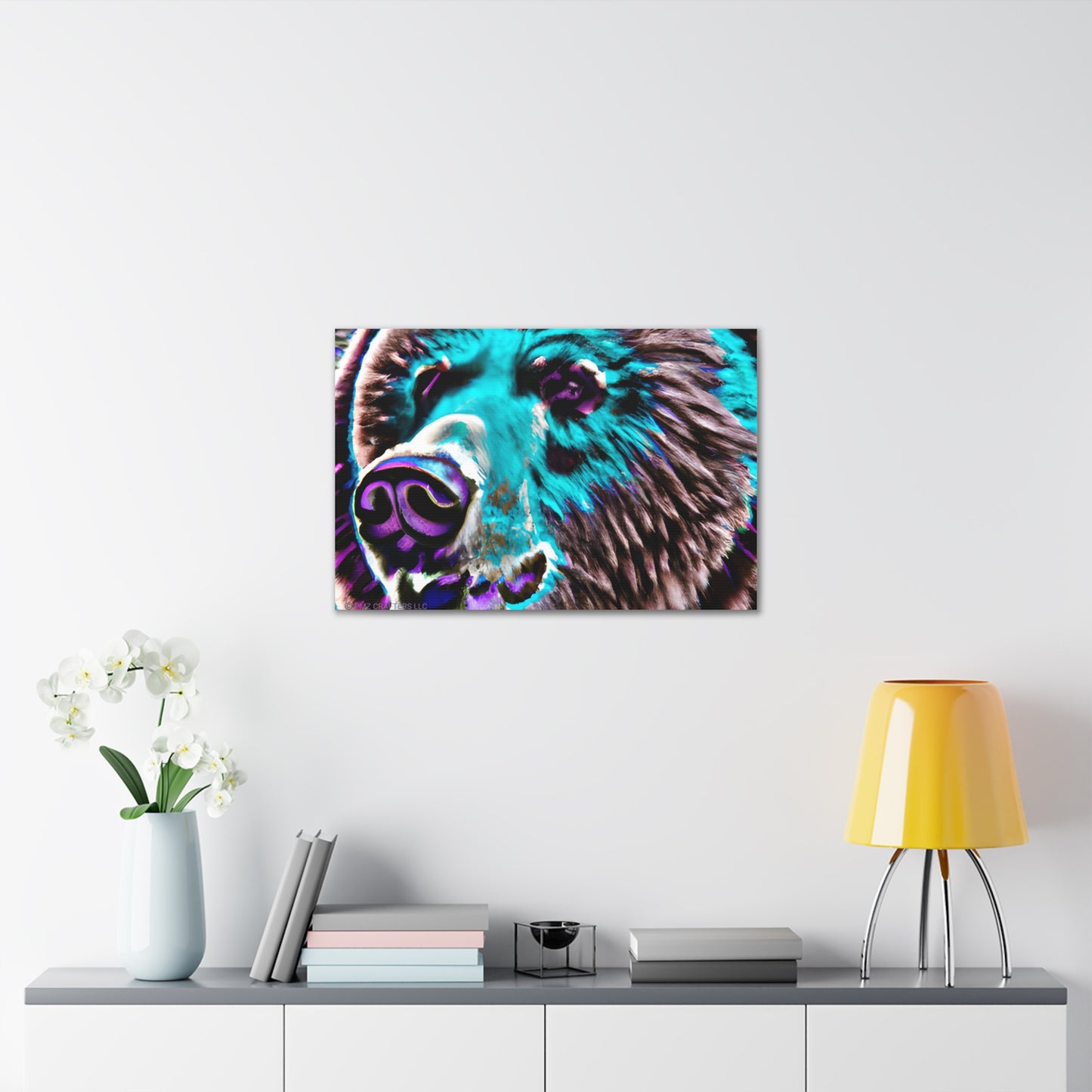 Canvas Gallery Wraps - Grizzle Bear 0001