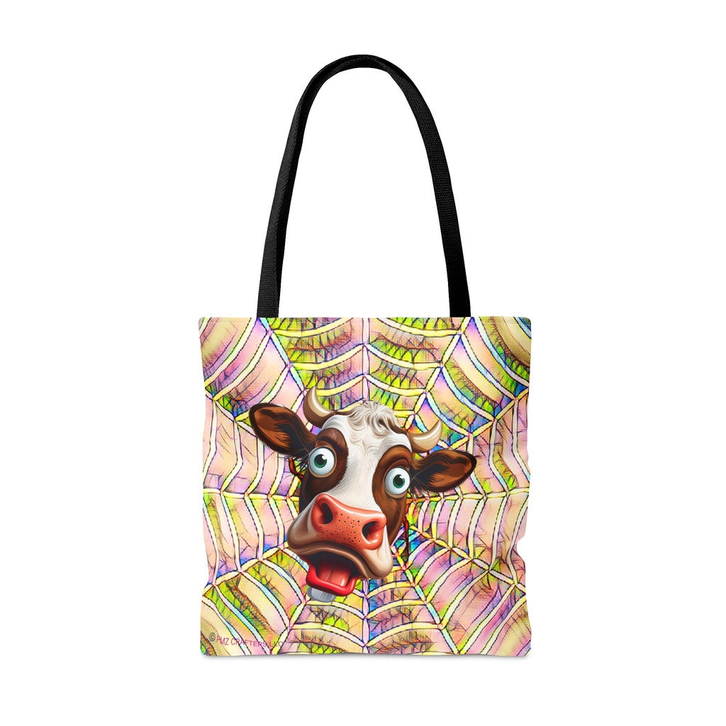 Tote Bag (AOP) - Spider Cow 0001