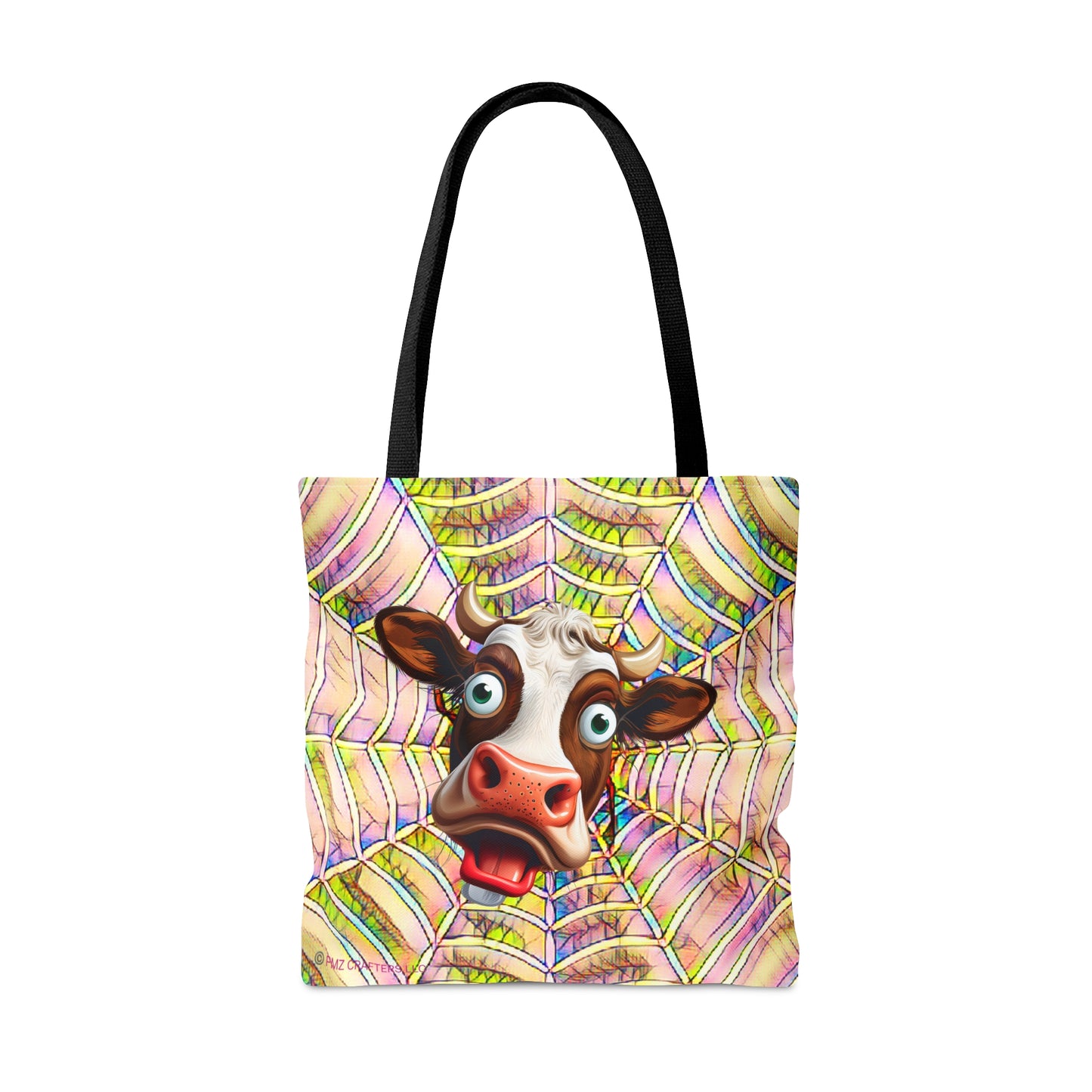 Tote Bag (AOP) - Spider Cow 0001