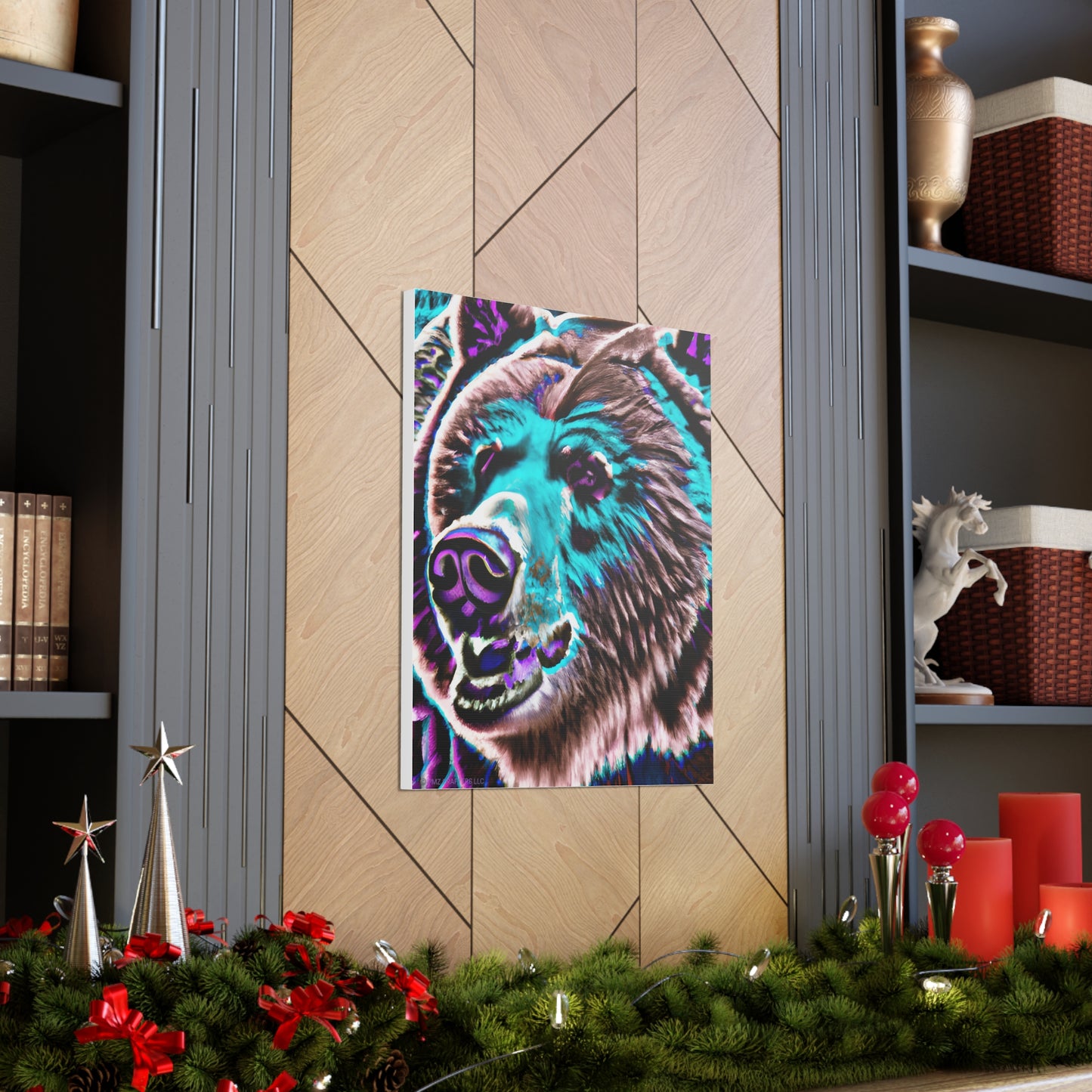 Canvas Gallery Wraps - Grizzle Bear 0001