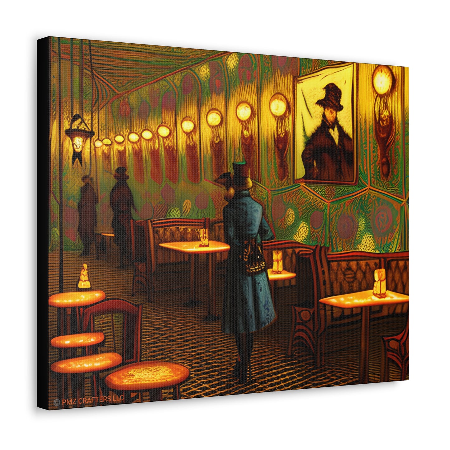 Canvas Gallery Wraps - Cafe Table Shadow 0001