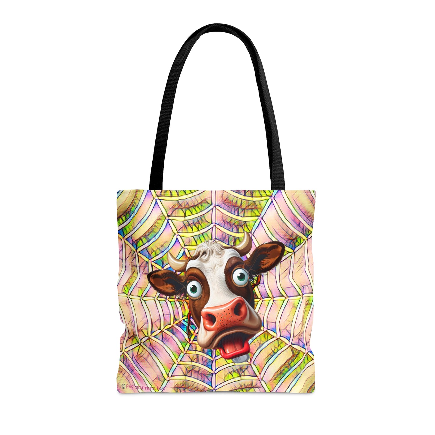 Tote Bag (AOP) - Spider Cow 0001