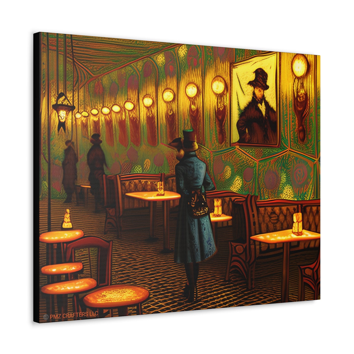 Canvas Gallery Wraps - Cafe Table Shadow 0001