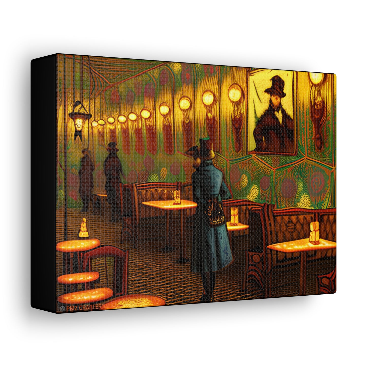 Canvas Gallery Wraps - Cafe Table Shadow 0001