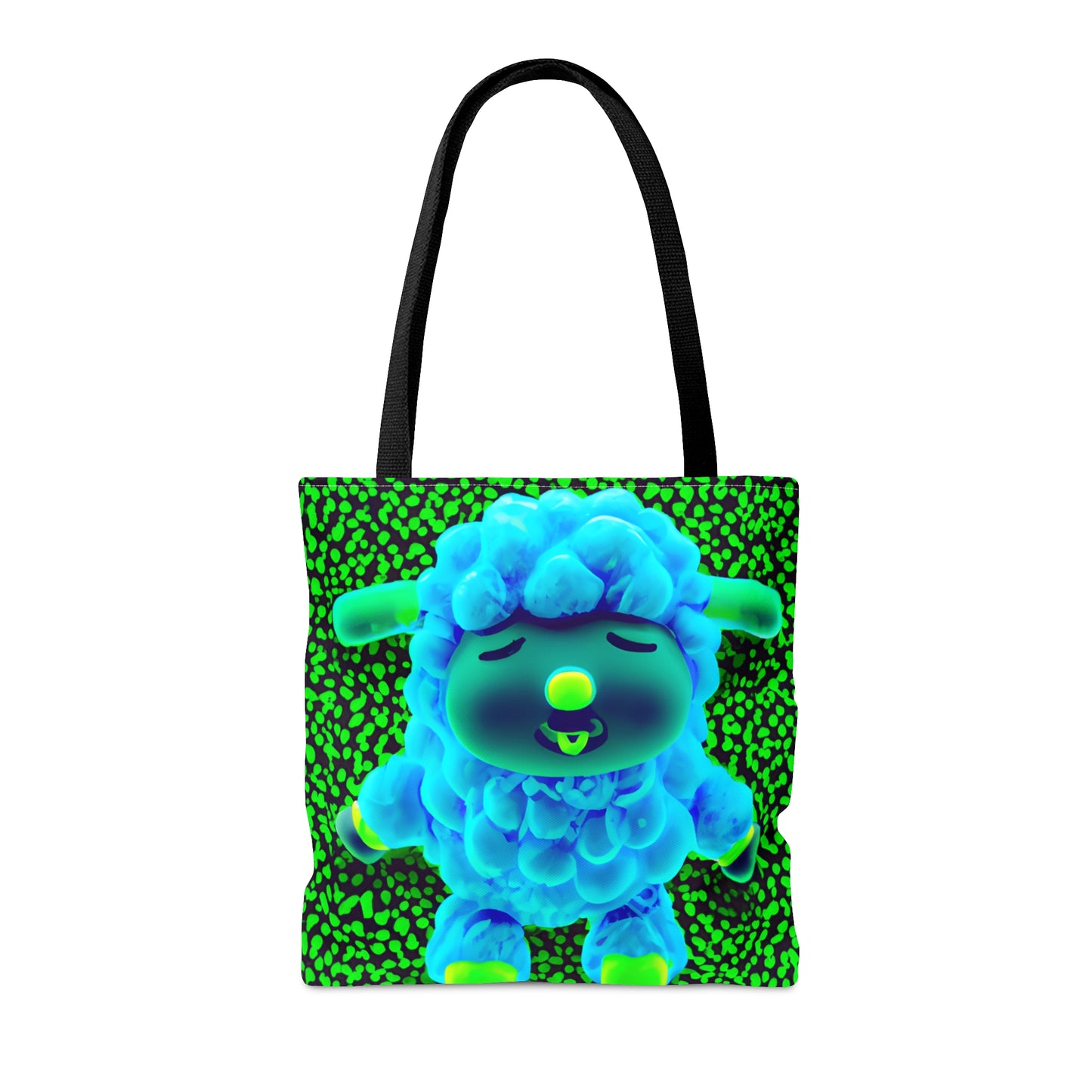Tote Bag (AOP) - Deep Blue Sheep 0001